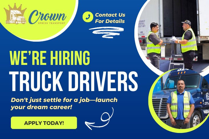 Crown Xpress Transport - Hiring Truck Drivers